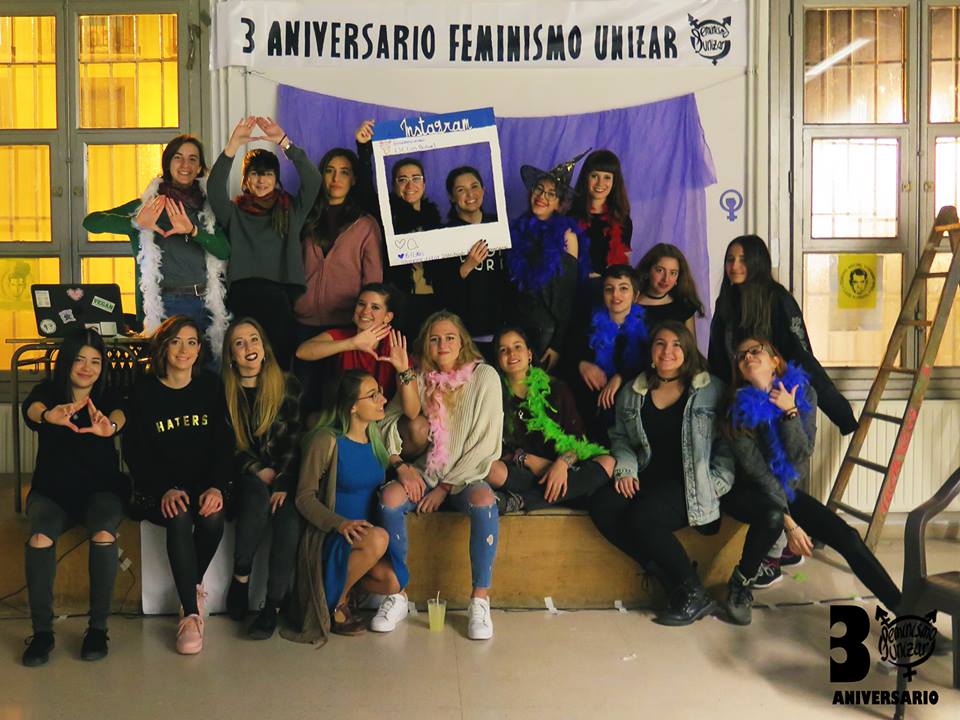 fiesta feminismo unizar marzo2
