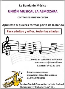 Ensayo Unión Musical Almozara @ Sala Banda