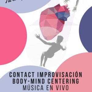 Contact Improvisación. Body-mind centering. Música en vivo. @ Sala de madera