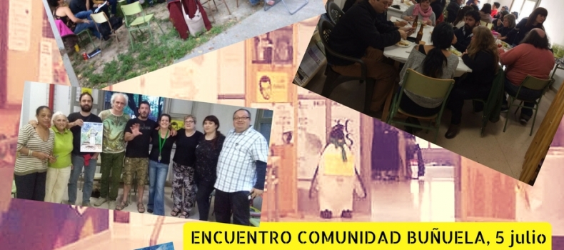 Encuentro Comunidad Buñuela: evaluación y cierre de curso