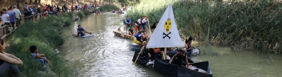 Piratas Buñueleros en el canal.